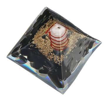 Himalayas Stone Orgone Pyramid Energy Generator Tower Home Ornament Decorations Reiki Healing Crysta