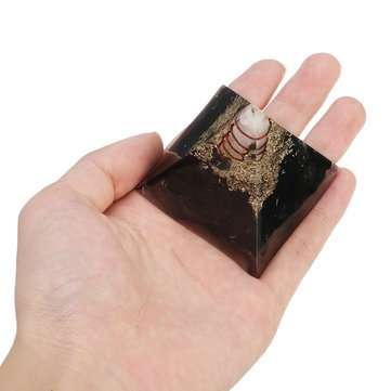 Himalayas Stone Orgone Pyramid Energy Generator Tower Home Ornament Decorations Reiki Healing Crysta