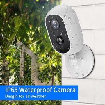 Hiseeu C30 1080P WIFI Battery Camera IP Outdoor Rechargeable Solar Panel Wireless IP Camera PIR Wate
