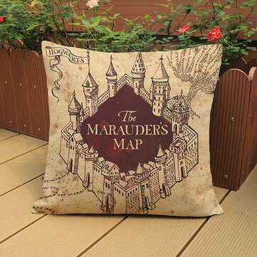 Honana 45x45cm Home Decoration Classic Movie Flim Icons 5 Optional Patterns Cotton Pil... (SHAPE: 3)
