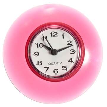 Honana BX-103 Bathroom Waterproof Wall Clock Resistant Timer Suction Cup (COLOR.: RED)
