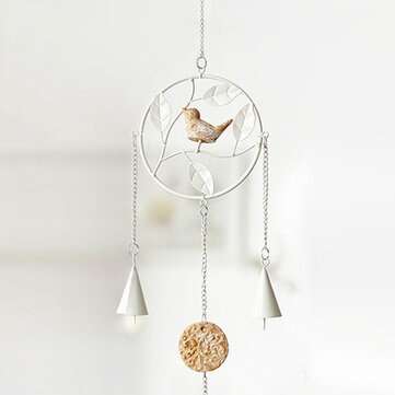Honana DX-203 Creative Bird Handmade Metal Bells Campanula Home Decor Ornaments Iron ... (STYLE: 02)