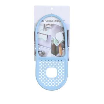Honana CF-SH012 Kitchen Bathroom Faucet Hanging Draining Holder Storage Rack Organ... (COLOR.: BLUE)