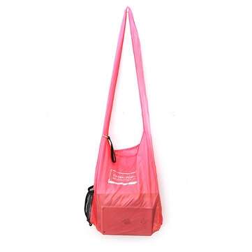 Honana HN-B16 Fashion Roll Up Portable Shopping Storage Bag Folding Organizer Reusa... (COLOR.: RED)