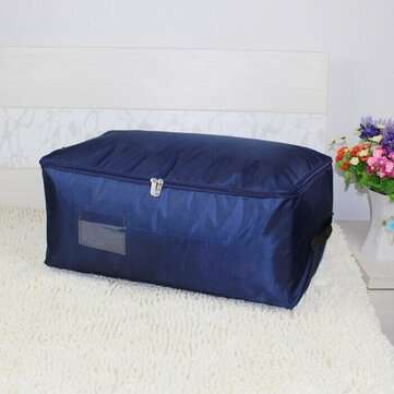 Honana HN-QB01 Clothes Storage Bags Beddings Blanket Organizer St... (SIZE 3: XL | COLOR.: DEEPBLUE)