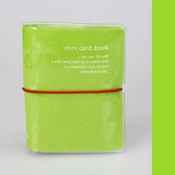 Honana HN-PB3 12 Colors Credit Card Holder 32 Card Slots Card Wallet (COLOR.: GREEN)