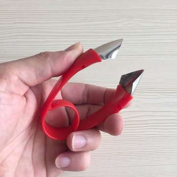 Honana KT-276 Creative Tomatoes Stainless Steel Cutter Core Separator Device Kitchen Tools Seed Remo