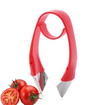 Honana KT-276 Creative Tomatoes Stainless Steel Cutter Core Separator Device Kitchen Tools Seed Remo