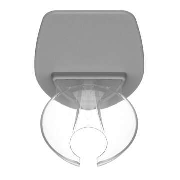 HONANA Water Cup Holder Drinking Glasses Wall Sticker Storage Kitchen Storage Rack (COLOR.: BLACK)