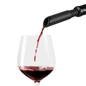 HUOHOU Fast Win-e Decanter Pourer Red W-ine Bottles Liquid Pouring Tools Bottle Cork Pourer Bartend