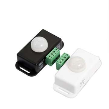 Human Body Induction Switch Controller LED Infrared Sensor Low Voltage Intelligent... (COLOR: BLACK)