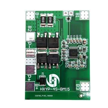 HX-4S-BM15 4S 12.8V 16.8V18650 Lithium Battery Protection Board 12.8V Lithium I... (BATTERY: LI-ION)