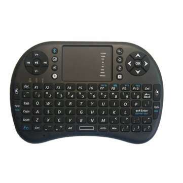 I8 bluetooth Wireless Keyboard With Touchpad & Mouse For iPhone iPad Macbook Sams... (COLOR.: BLACK)