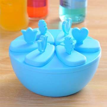 Ice Cream DIY Mold Ice Box Creative Square Round Frozen Ice Block Mould Kitchen