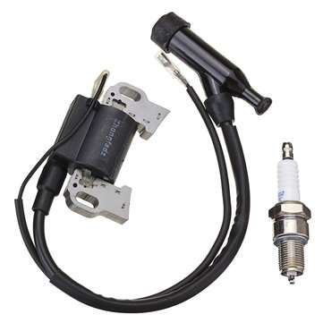 Ignition Coil + Spark Plug For Honda GX240 GX270 GX340 GX390 8HP/11HP Engine