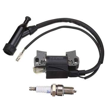 Ignition Coil + Spark Plug For Honda GX240 GX270 GX340 GX390 8HP/11HP Engine