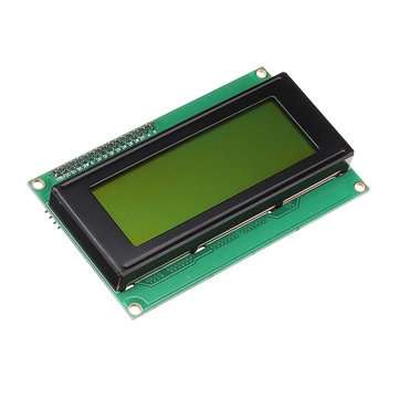 IIC / I2C 2004 204 20 x 4 Character LCD Display Module Yellow Green 5V