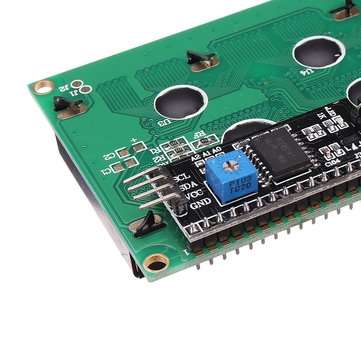 IIC / I2C 2004 204 20 x 4 Character LCD Display Module Yellow Green 5V