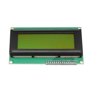 IIC / I2C 2004 204 20 x 4 Character LCD Display Module Yellow Green 5V