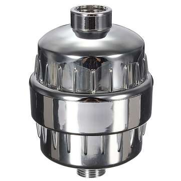 In Line Bath Shower Filter Chlorine Removal Water Purifier  (COLOR.: CHROME)