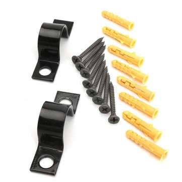 Industrial Pipe Wall Shelf Mounting Brackets DIY Craft Support Brackets