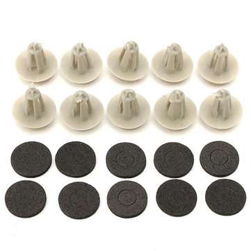 Interior Door Panel Moulding And Trim Panel Retainer Car Rivet Clips For AUDI