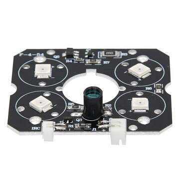 IR LED Board for CCTV Camera 4*Array IR LED Spot Infrared Light Board Night Vision 850nm DC12V