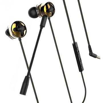 iPega PGR012 In-Ear Gaming Headset with Mic for Switch Earphones Game headset for ... (COLOR: BLACK)