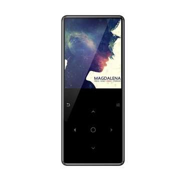 IQQ C6 8GB Lossless Music MP3 Player Built-in Speaker Support FM E-Book External ... (COLOR.: BLACK)