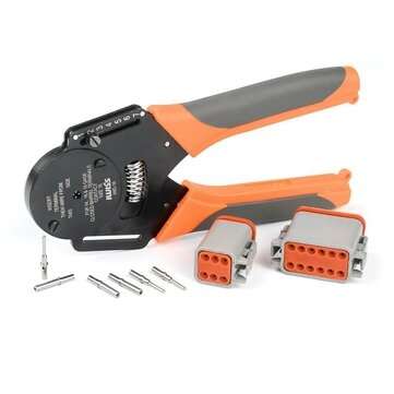 IWD-16 Crimper Harlley Cater Piller Hand Tool For Deutsch Connector Deutsch DT,DTM,D... (NUMBER: 16)