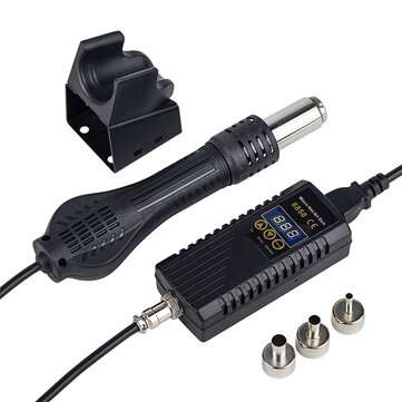 JCD 8858 700W Hot Air Heater Micro Rework Soldering Station LED Digital Hair D... (PLUG: 220VEUPLUG)