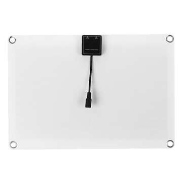 JH-10 12V/5V Monocrystalline Solar Panel Battery Charger with Single USB Interface