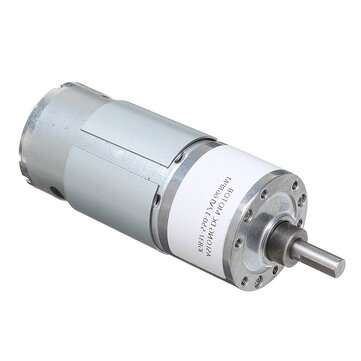 JGB37-550 Large Torque Gear Motor DC12V Reducer Motors Reversed with Metal Gearb... (SPEED: 1580RPM)