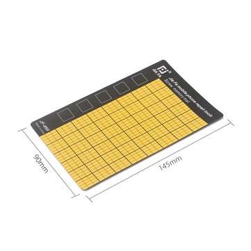 JF-869 Magnetic Screw Mat Memory Chart Work Pad Mobile Phone Repair Tools 145 x 90mm