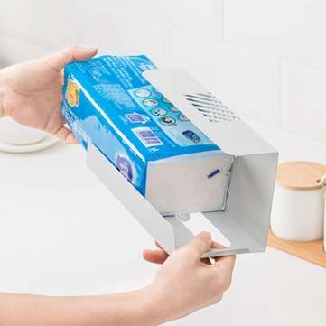 Jordan&Judy Portable Iron Under Shelf Hanging Holder Hanging Tissue Storage Rack Kitchen Storage No