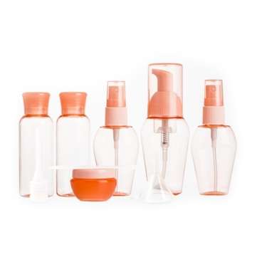 Jordan&Judy 6Pcs Traveling Sub-bottles Health Spray Refillable Bottles Cosmetic Hy... (COLOR1: PINK)
