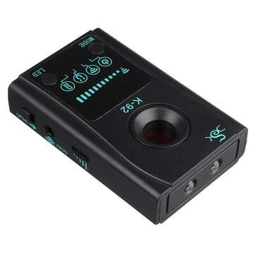 K92 Portable Camera Detector IR Scanner GPS Detector Anti-peeping Anti-tracking