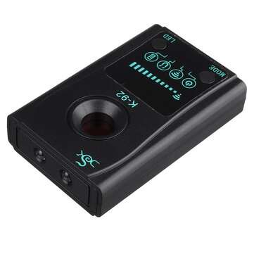 K92 Portable Camera Detector IR Scanner GPS Detector Anti-peeping Anti-tracking