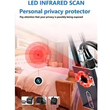 K88 Eavesdropping Anti-spyware Detector Mini Hidden Security Camera GSM GPS Tracker Eavesdropping Fi