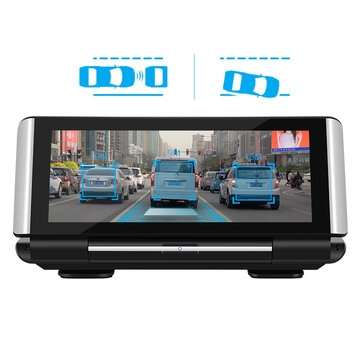 K7 7 Inch 4G Android 8.1 FHD 1080P Full Screen IPS Touch Dashboard 4G Car DVR Dash Cam with RAM2G Du