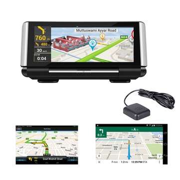 K7 7 Inch 4G Android 8.1 FHD 1080P Full Screen IPS Touch Dashboard 4G Car DVR Dash Cam with RAM2G Du