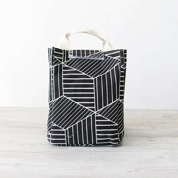 KC-CB06 Woman Hand-held Lunch Tote Bag Travel Picnic Cooler Insulated Handbag Lunch Bag (STYLE: #5)