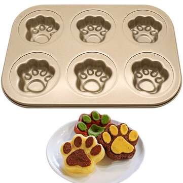 KC-BK10 Multifunction Baking Pan Dish Non-stick Stainless Steel Cake Mold... (BAKING PAN: CLAWSHAPE)