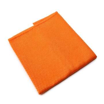 KC-CS015 Multifunction Assorted Microfiber Dish Cloth Cleaning Washcloth Towel K... (COLOR.: ORANGE)