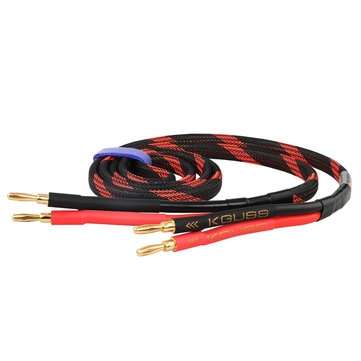 KGUSS 600 Core Pure Copper Surround Speaker Power Amplifier Audio Cable (LENGTH: 3M)