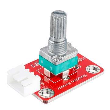 keyes brick Adjustable Potentiometer Module (Pad hole) with Anti-reverse Plug White Terminal Analog