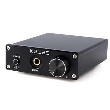 KGUSS HA6 2x50W TPA3116D2 HIFI Lossless Power Digital Audio Amplifi... (ADAPTOR: US | COLOR1: BLACK)