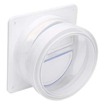 Kitchen Range Hoods Check Valve Universal Anti Od... (TYPE: COMMONPPTRANSPARENTDOUBLEOPENCHECKVALVE)