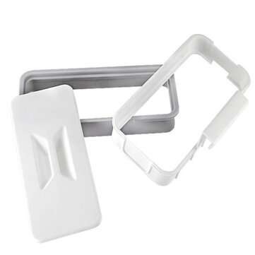 Kitchen Square Garbage Bag Holder Trash Rack Bag Holder Cupboard Door Back Hanging Drawer Storage Ra
