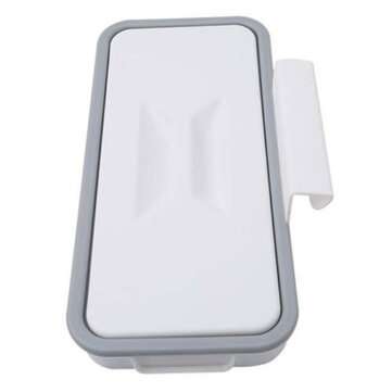 Kitchen Square Garbage Bag Holder Trash Rack Bag Holder Cupboard Door Back Hanging Drawer Storage Ra